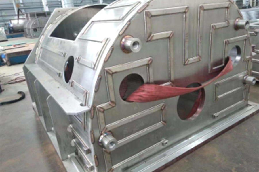 Câmara de vácuo em aço inoxidável